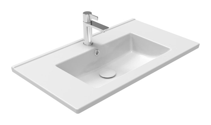 Plan vasque 80 cm Bella